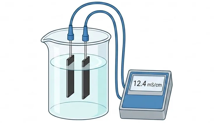 Mesure de la conductivité d'une solution acide