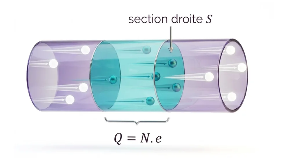 Quantité d'électricité et courant électrique