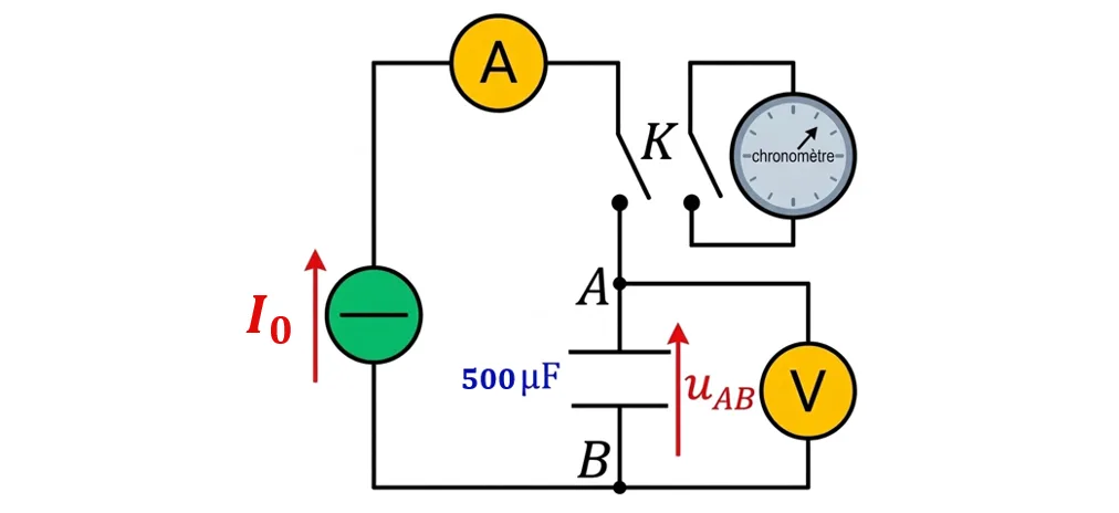 Circuit de charge avec générateur de courant constant