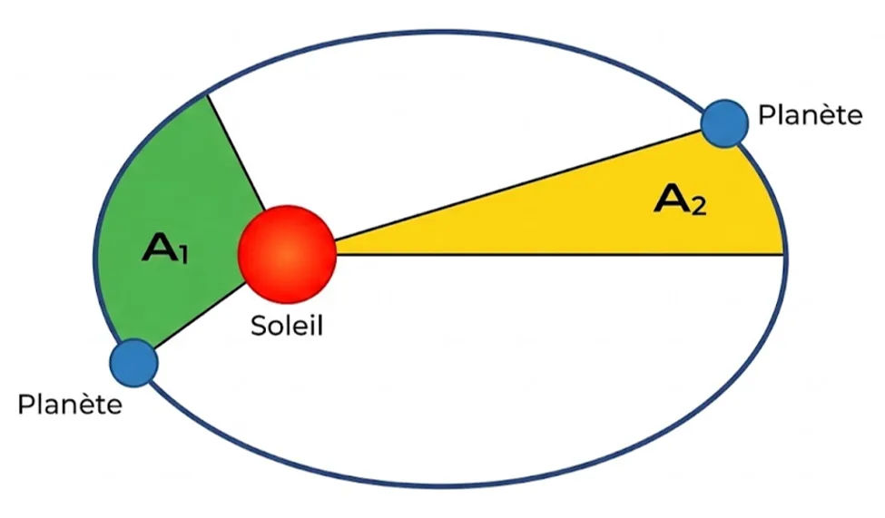 Loi des aires de Kepler